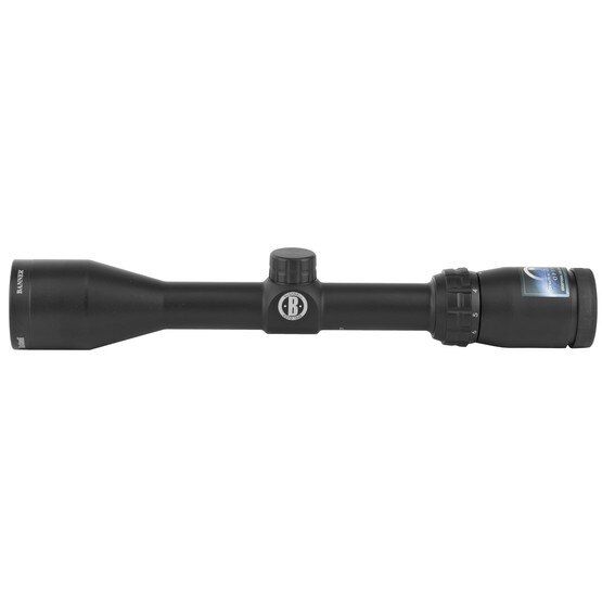 Bushnell Banner 3-9x40 Multi-X Reticle Riflescope features 1-piece tube construction